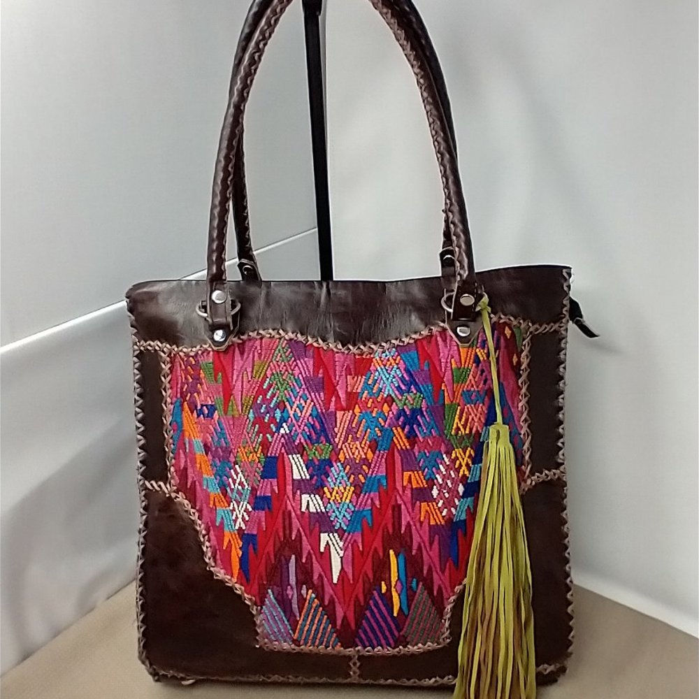 BOHO MULTI COLOR TOTE/HANDBAG
